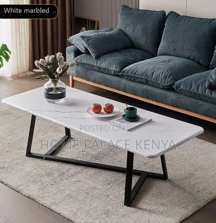 Coffee Table: Unique Marble Square Coffee Table