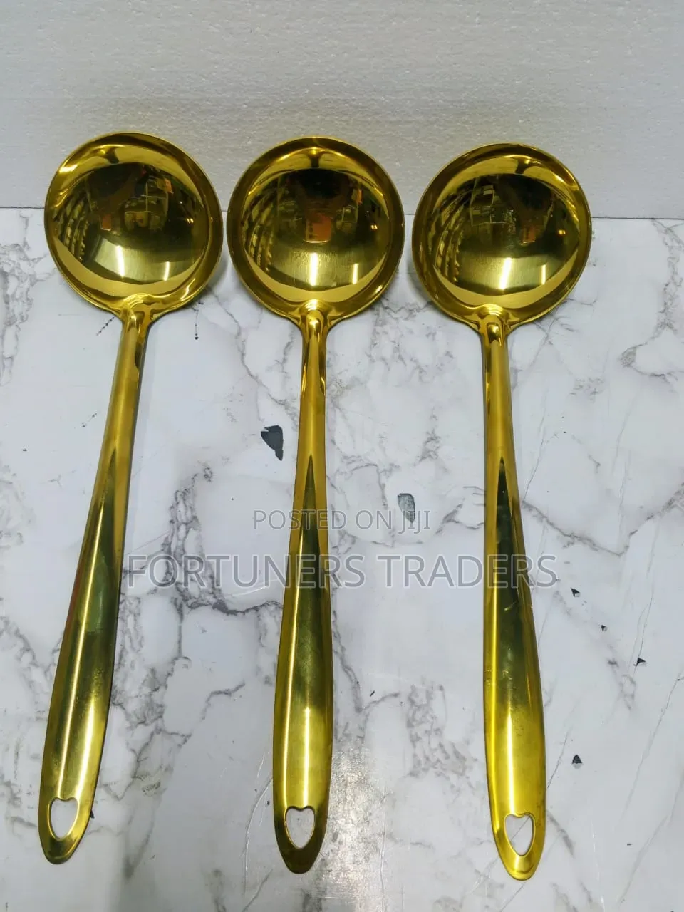 Gold Serving Spoon