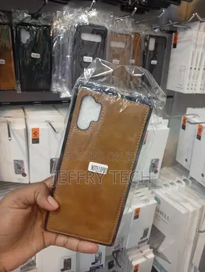 Samsung Galaxy Note 10 Pro Brown Leather Back Case