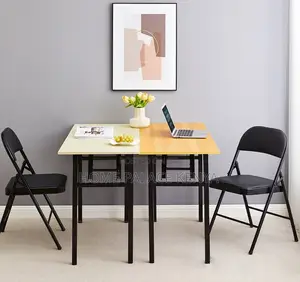 Study Table: Long Training Table With Foldable Design
