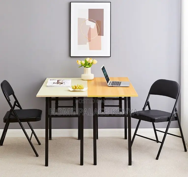 Study Table: Long Training Table With Foldable Design