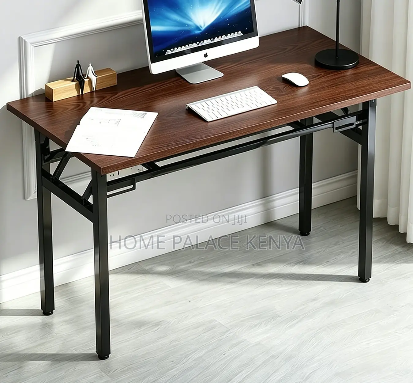 Study Table: Long Training Table With Foldable Design