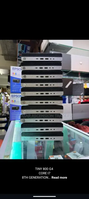 Desktop Computer HP EliteDesk 800 G4 8GB Intel Core i7 SSD 256GB