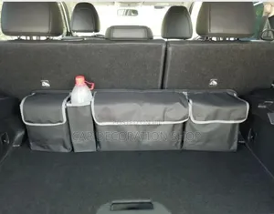 Collapsible Boot Organizer With Storage Pockets Keeping Items Secure