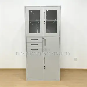3-Drawer Steel Locker Filling Safe Cabinet