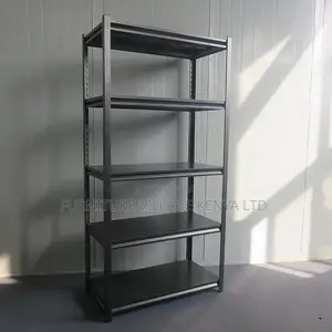 5-Tier Metallic File Shelving Office Rack