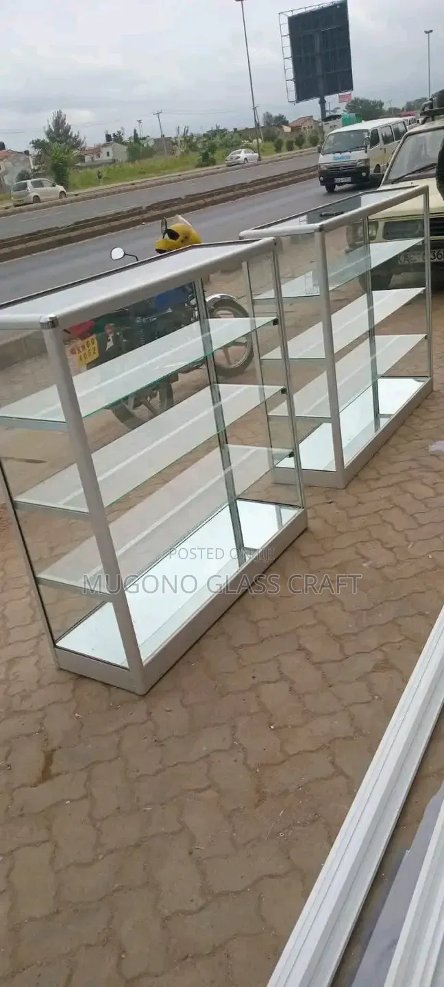 Cosmetics Glass Display