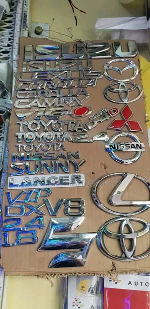 Various Logo Badges and Emblem for Mazda,Nissan,Toyota,Lexus,Isuzu,Mit