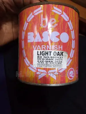 Basco Light Oak Varnish 1litre