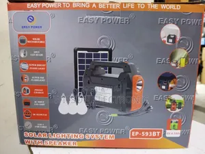 Solar Lighting System With Speaker. Ep-593bt