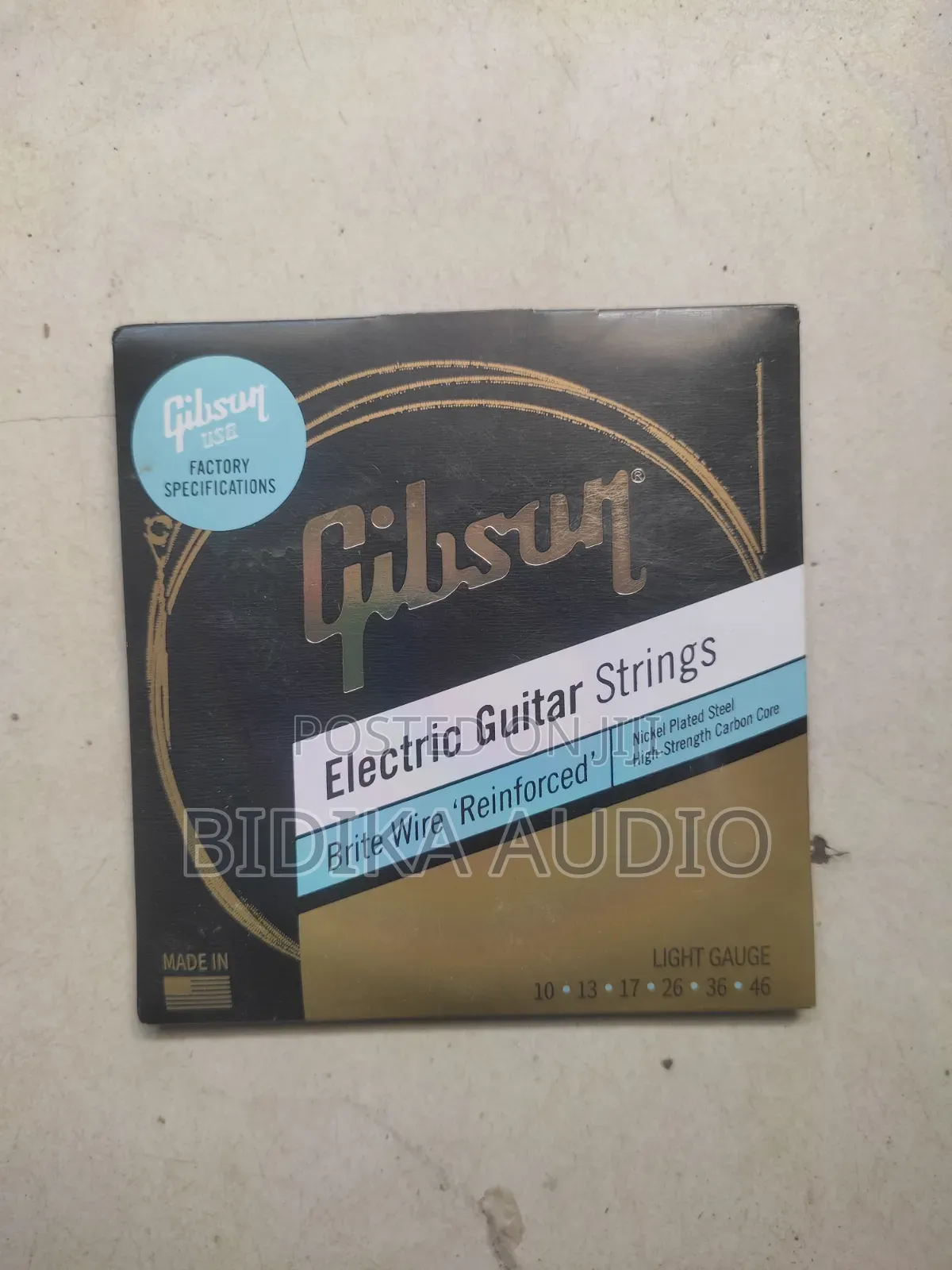 Gibson Brite Wire 'Reinforced' Electric Guitar Strings