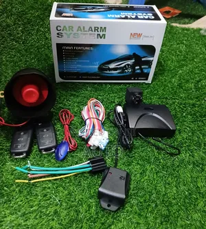 Premium Car Alarm Security System With Remote