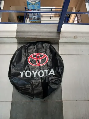 Branded Toyota Spare Wheel Cover | Waterproof Rear Tyre Cover