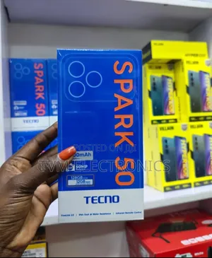 New Tecno Spark 50 128 GB Black