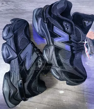 New Balance 9060 All Black Shoes 36-41 43-45