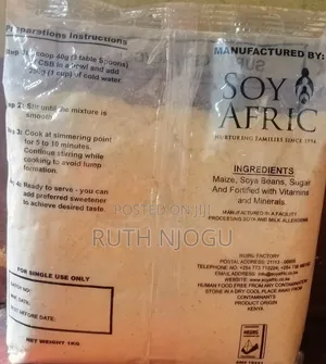 Corn Soy Blend Fortified Flour