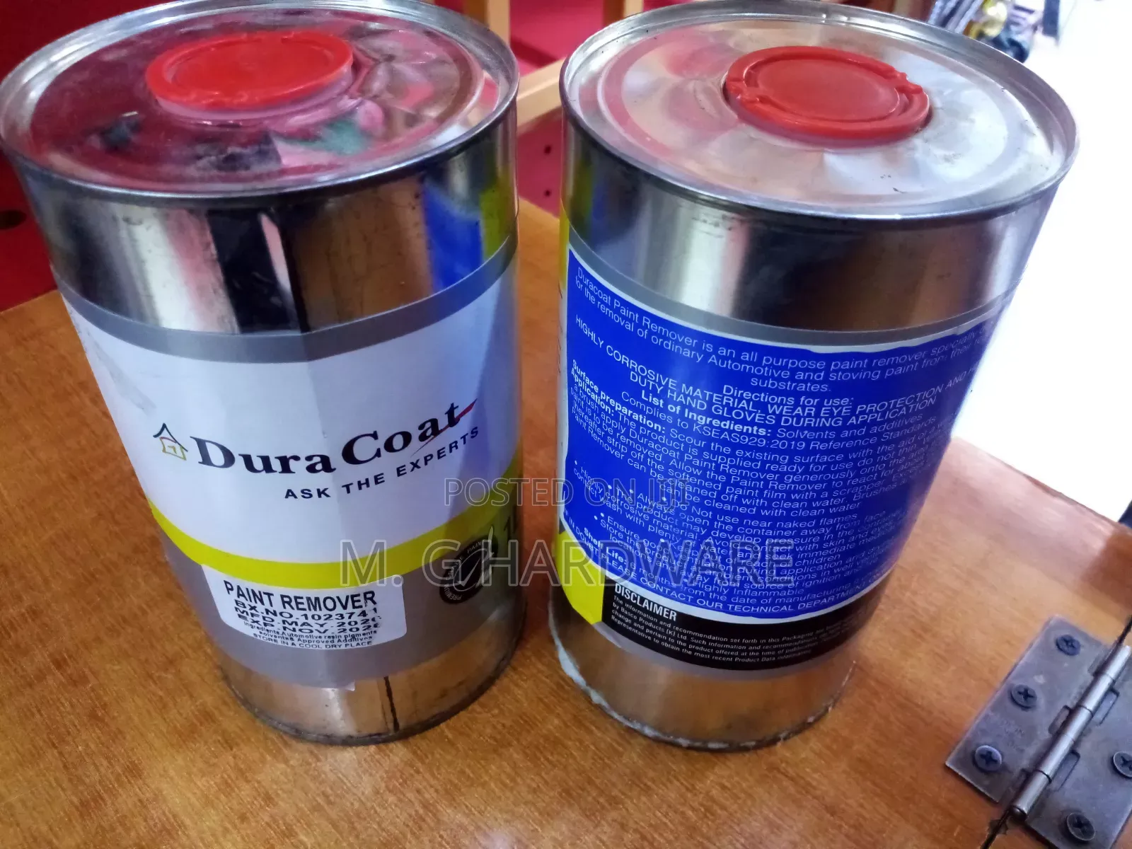 Duracoat Paint Remover 1litre