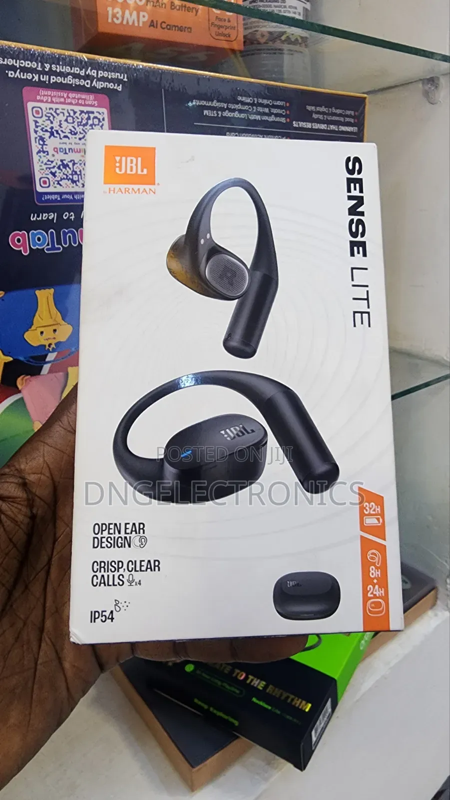 JBL Sense Lite Black Wireless Earphone
