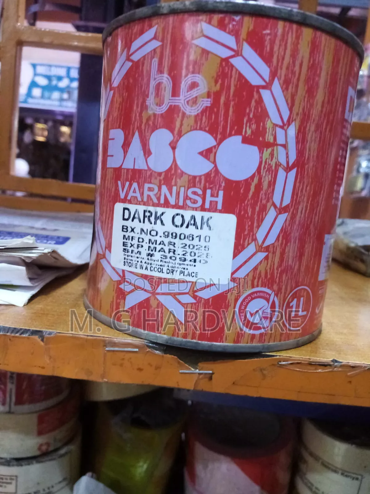 Dark Oak Varnish 1litre