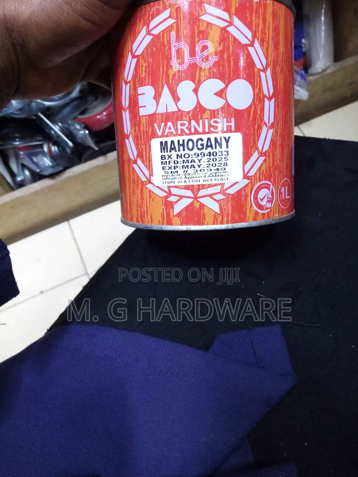 Basco Mahogany Varnish