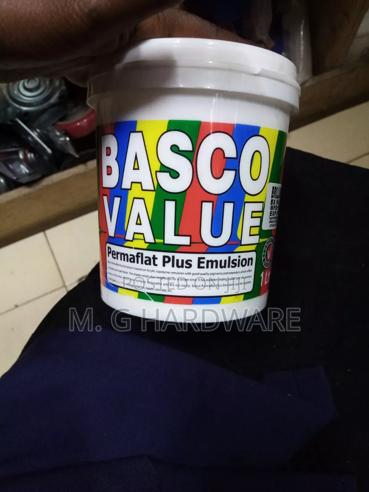 Basco White Emulsion 1litr