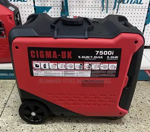 Cigma-Uk 7500i Gasoline Inverter Silent Generator 7kva