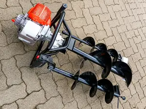 Abyon 4 Stoke Petrol Earth Augers/Petrol Augers/3 Bits