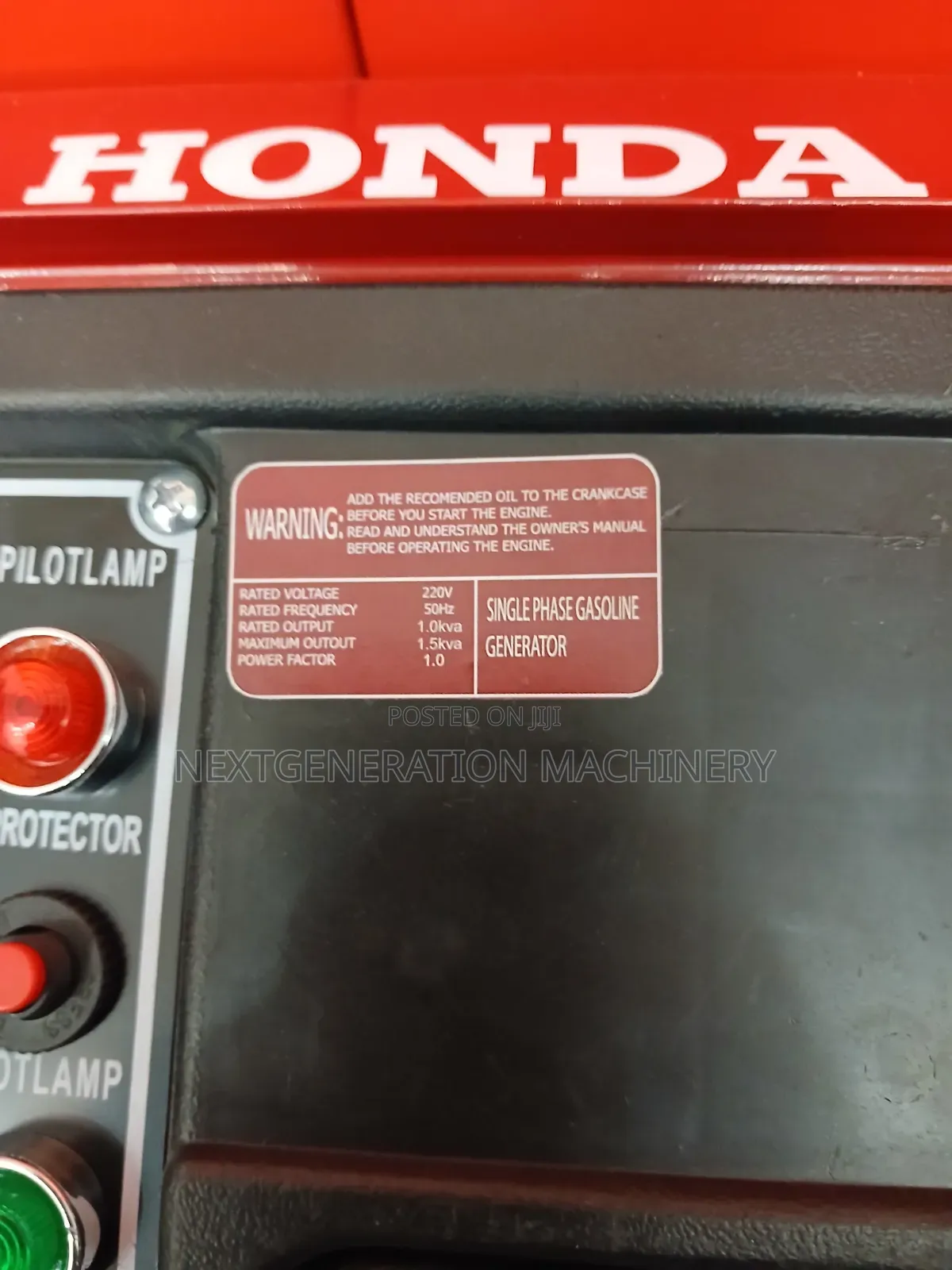 Honda 1kva Petrol Generator