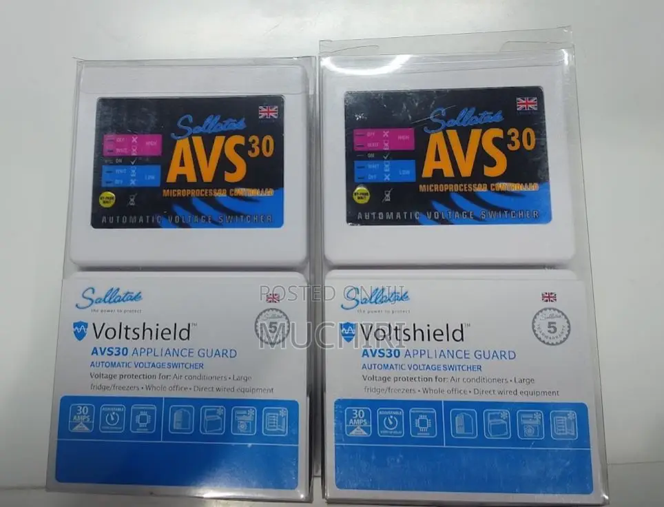 Avs 30a Automatic Voltage Switch Stabilizer Regulator Sollatek Avs30