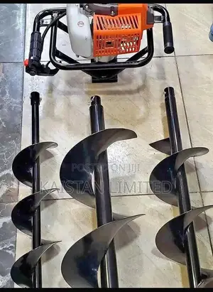 Industrial Hawk King Earth Auger Machine With 3 Bit Auger