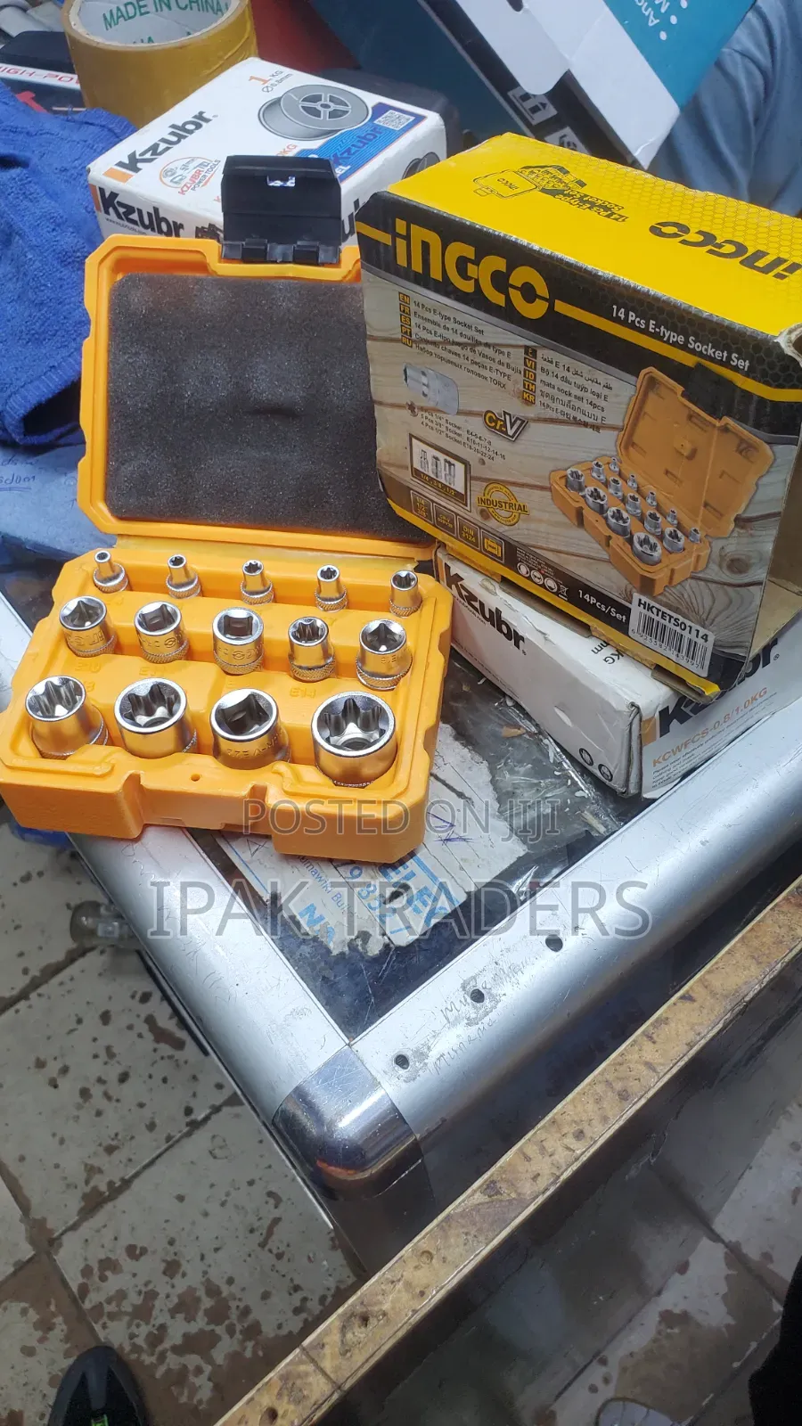 14 PCS 1/2 Drive E-Type Socket Set