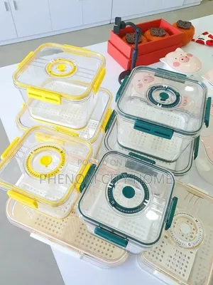 3pc Stackable Food Storage Containers