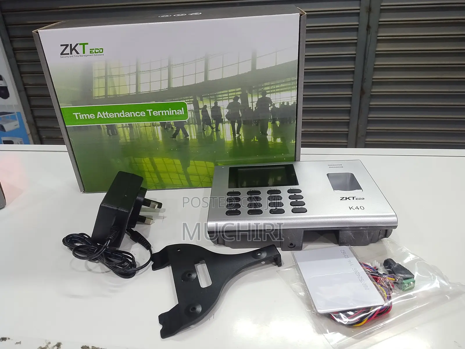 Zkteco K40 Secure Employee Clock In System
