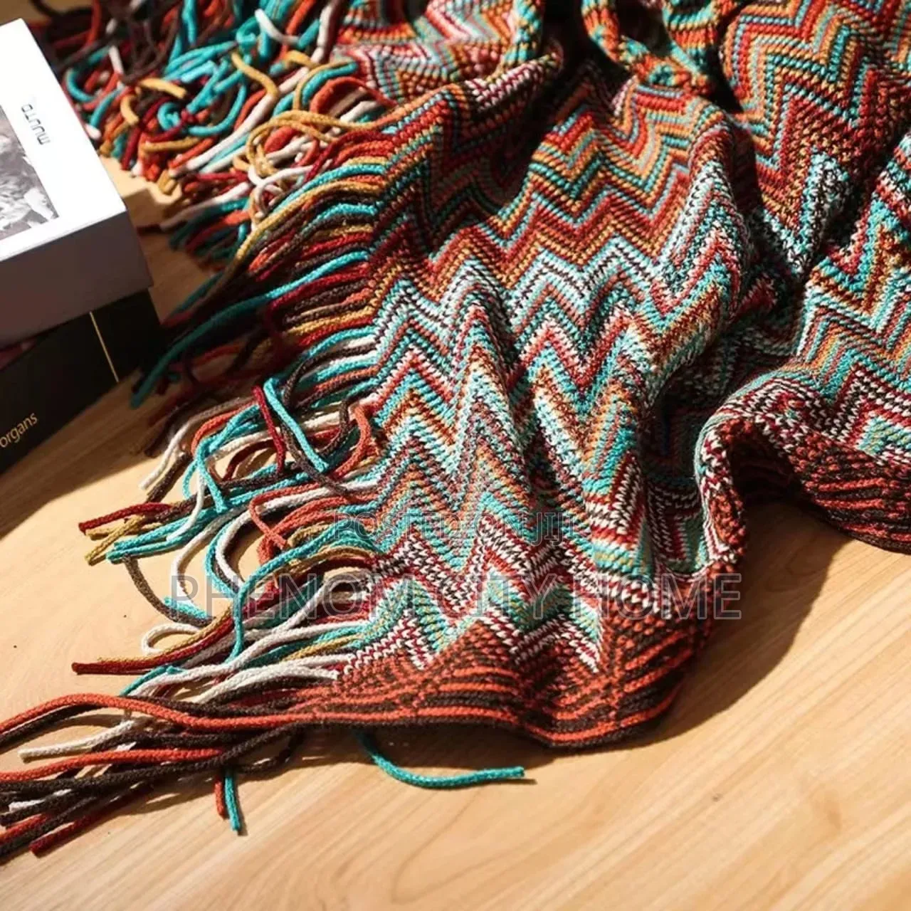 New Tassel Bohemian Pattern Throwblanket