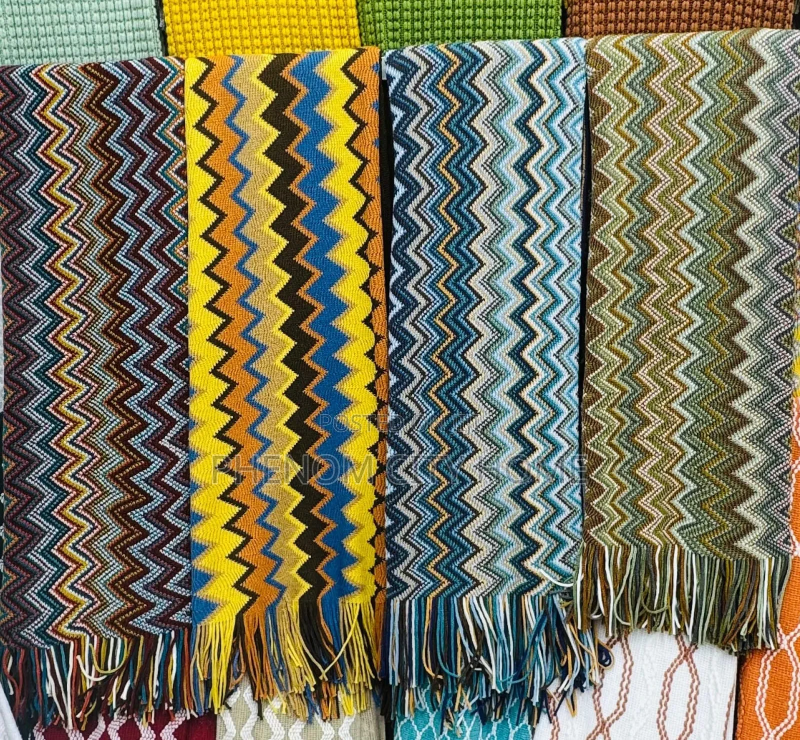 New Tassel Bohemian Pattern Throwblanket