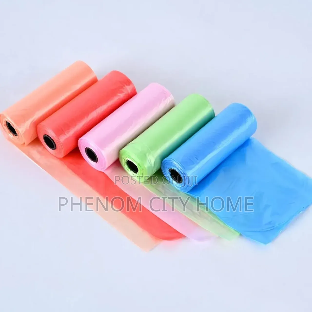 Mixed Colour 100pc Trash Bag Set