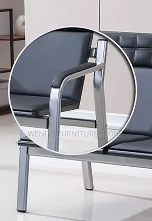 Office Sofa; Five Seaters Leather Meeting Sofa Sets