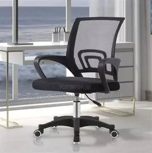 Office Chairs; Clerical Rotating Office Fabric Mesh Chairs