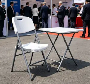 Office Chairs; Foldable White Training Chairs