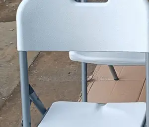 Office Chairs; Foldable White Training Chairs