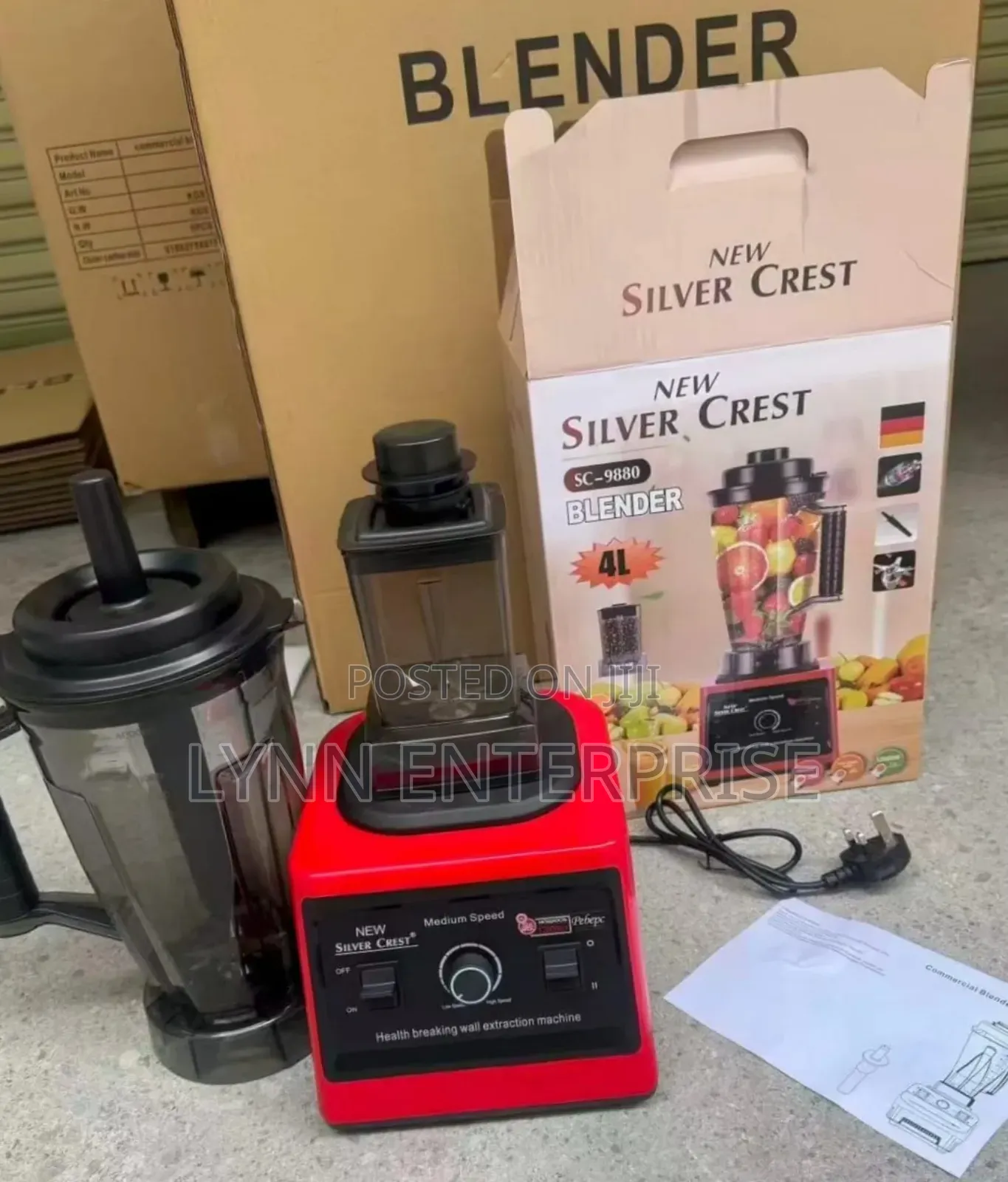 Commercial Silvercrest Blender