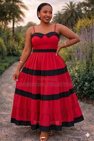 Spaghetti Stripped Maxi Dresses