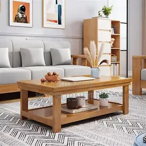 Coffee Table; Taweet Mahogany Executive Coffee Table