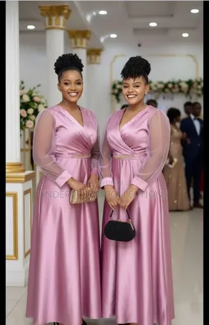 See Through Arms Maxi Dresses for Functions