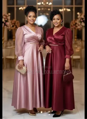 See Through Arms Maxi Dresses for Functions