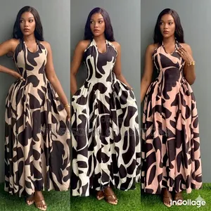 Sleeveless Maxi Dress With Pockets