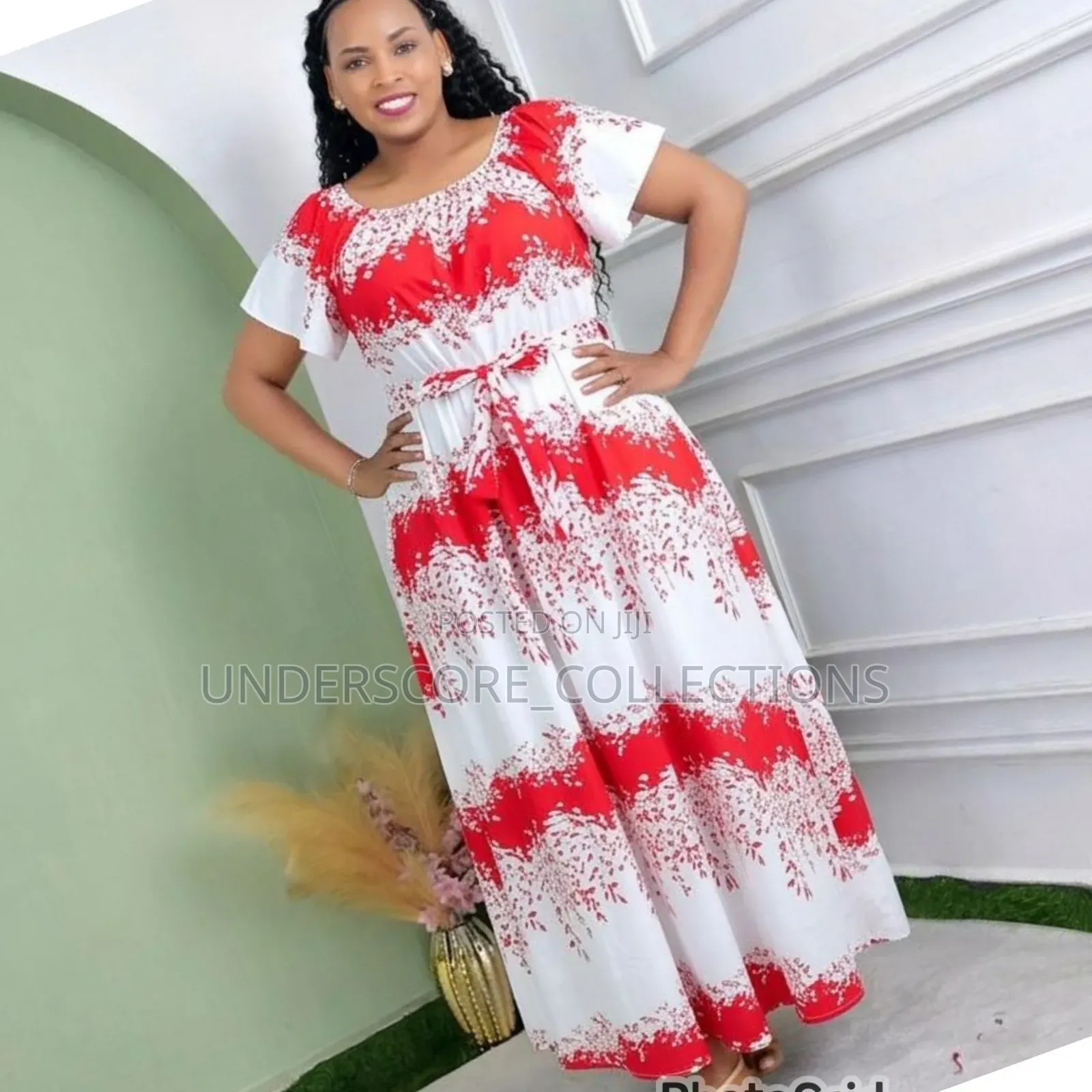 Ladies Short Sleeved Maxi Dresses