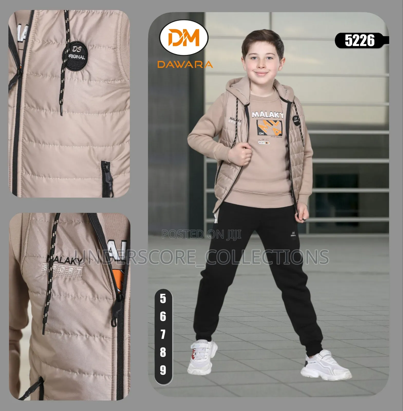 Premium Quality Boys Three Pieces Tracksuit