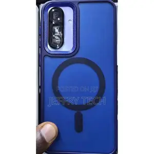 Samsung A26 5g Phone Case - Blue Silicone, Slim Design, Magsafe Compat
