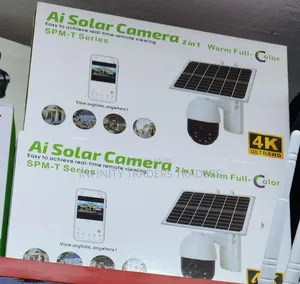 Ai Solar Simcard Surveillance CCTV Camera